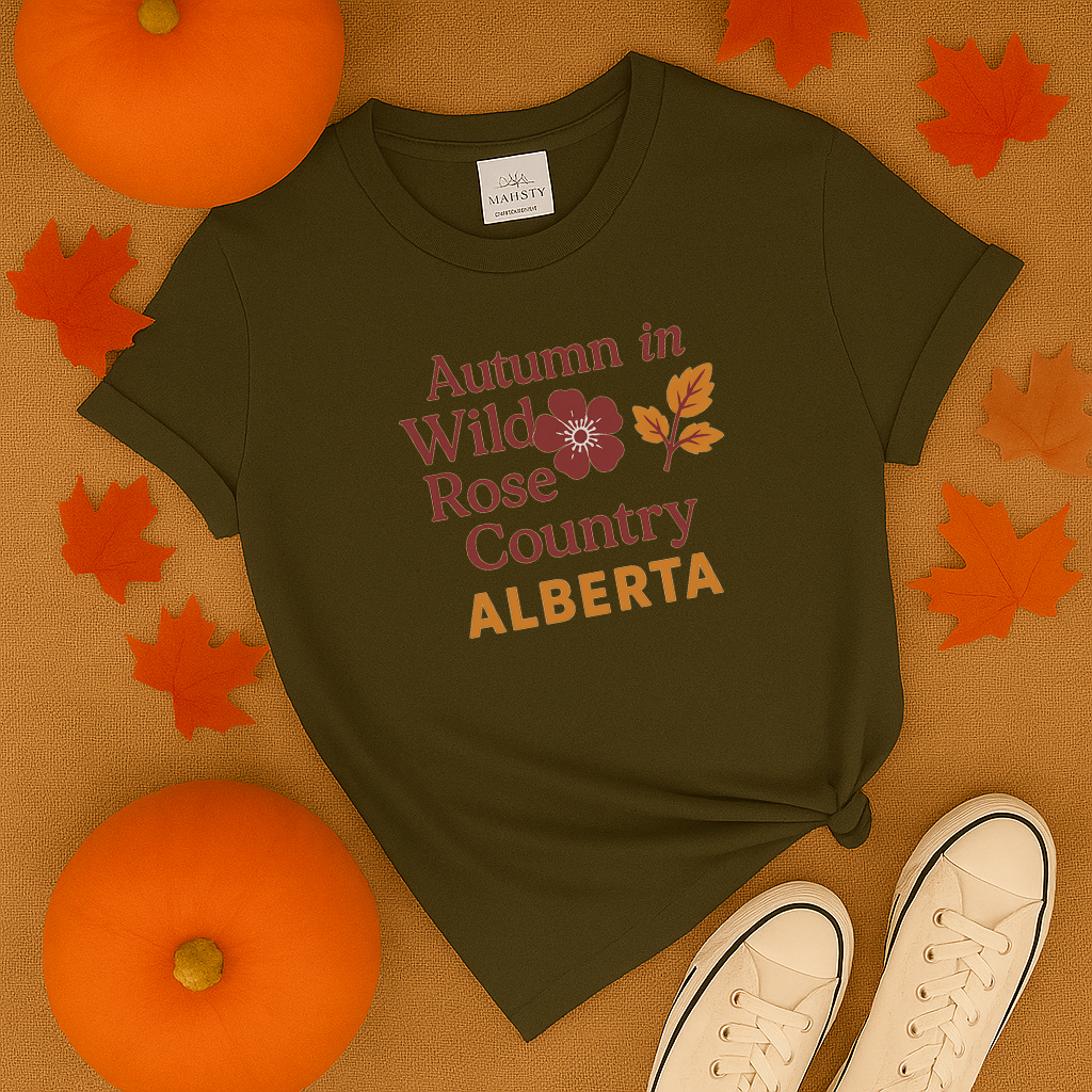 Autumn in Wild Rose Alberta T-Shirt