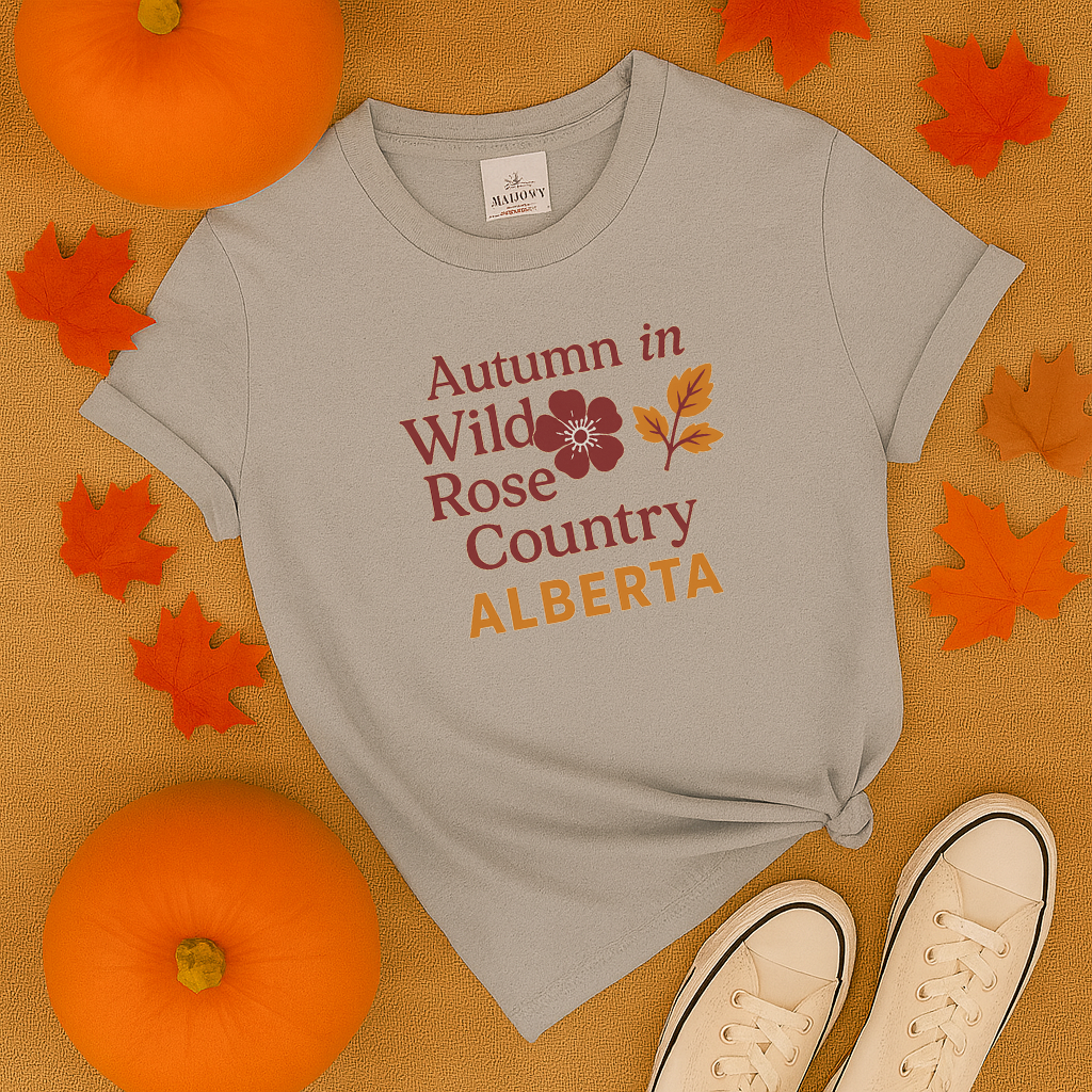 Autumn in Wild Rose Alberta T-Shirt