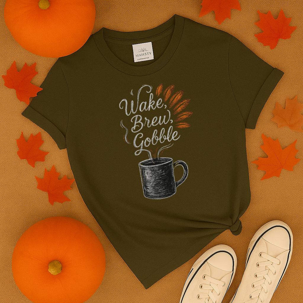 Wake Brew Gobble T-Shirt