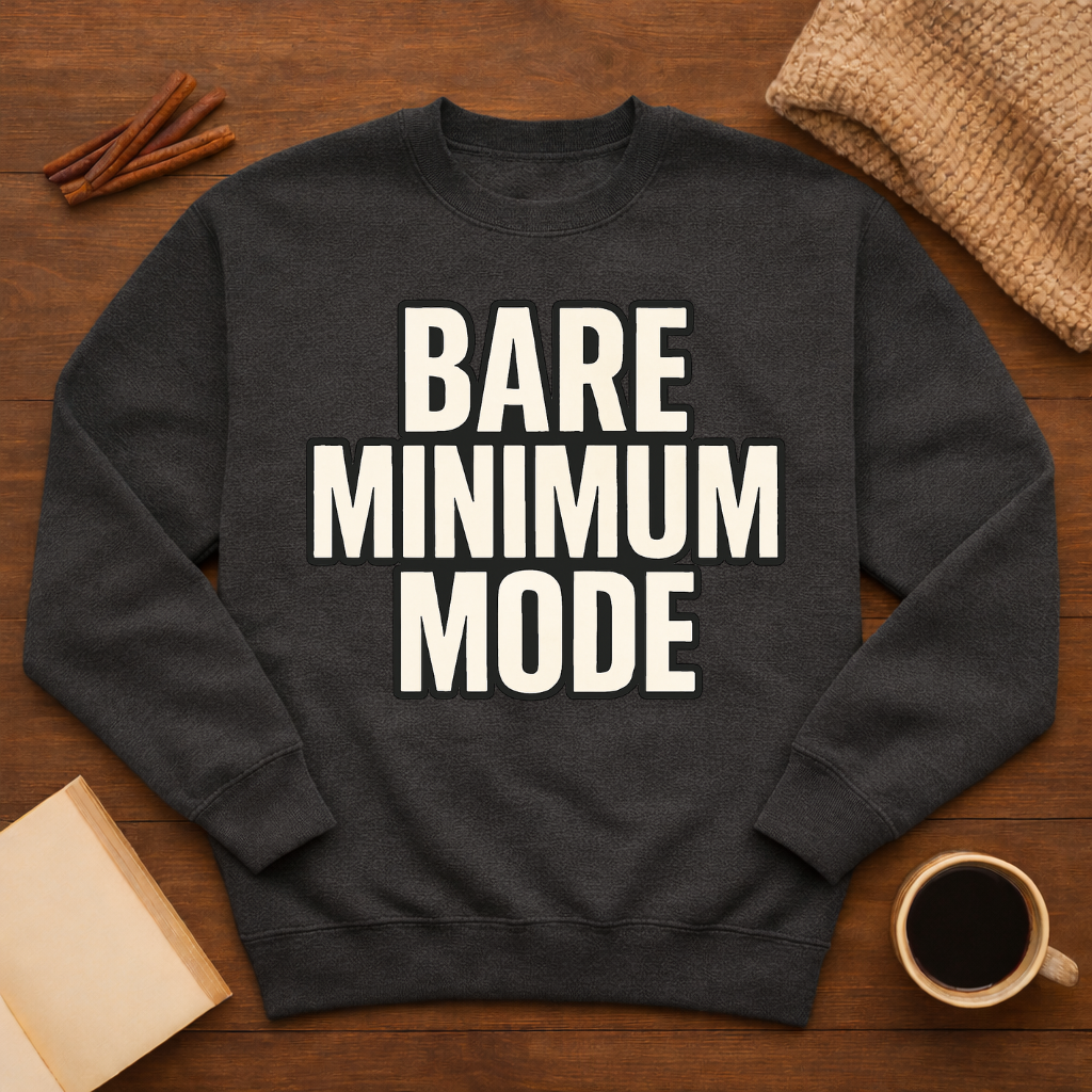 Bare Minimum Mode Sweatshirt