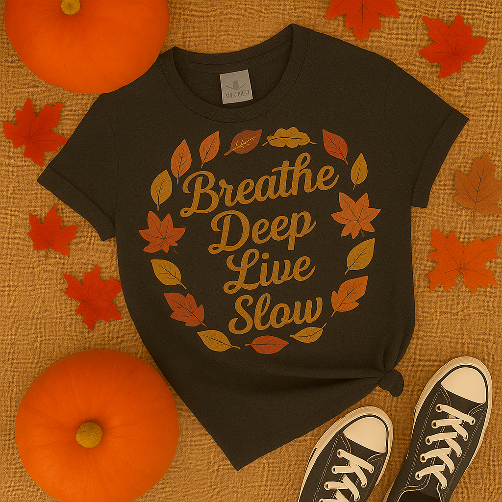 Breathe Deep Live Slow T-Shirt