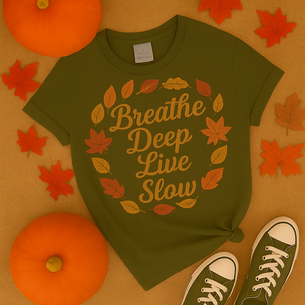 Breathe Deep Live Slow T-Shirt