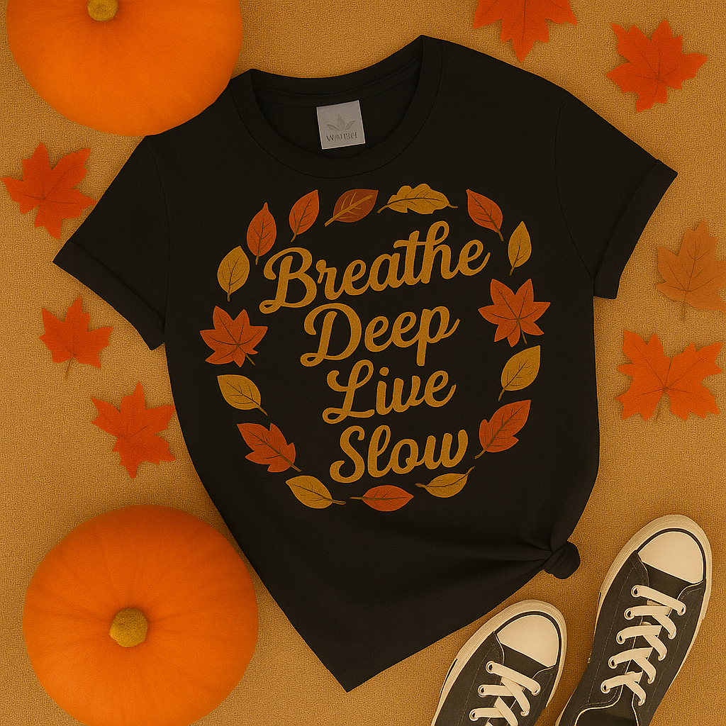 Breathe Deep Live Slow T-Shirt