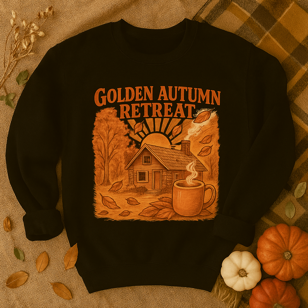 Golden Autumn Retreat Sweatshirt