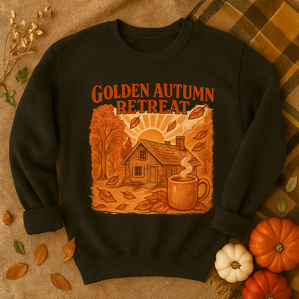 Golden Autumn Retreat Sweatshirt