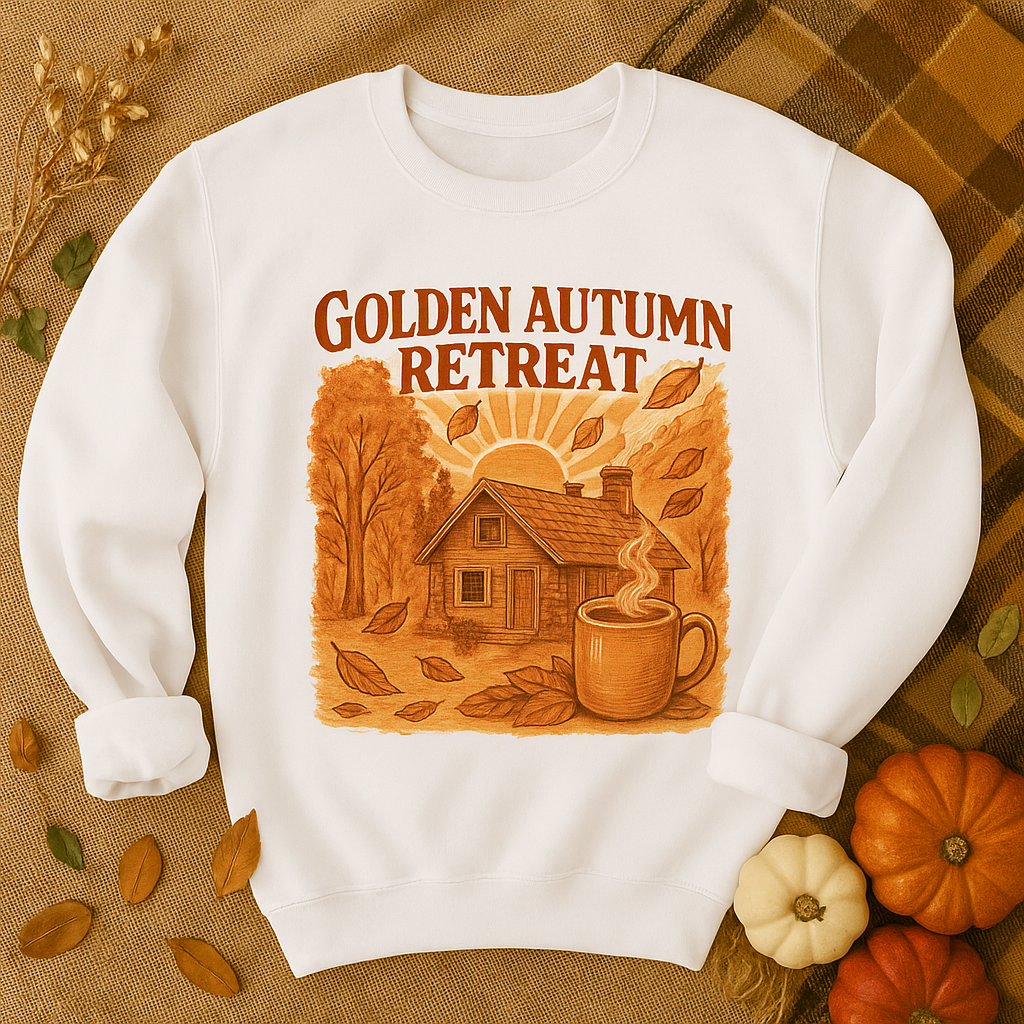 Golden Autumn Retreat Sweatshirt