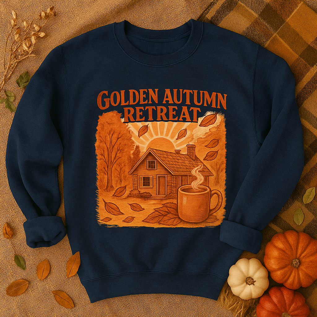 Golden Autumn Retreat Sweatshirt