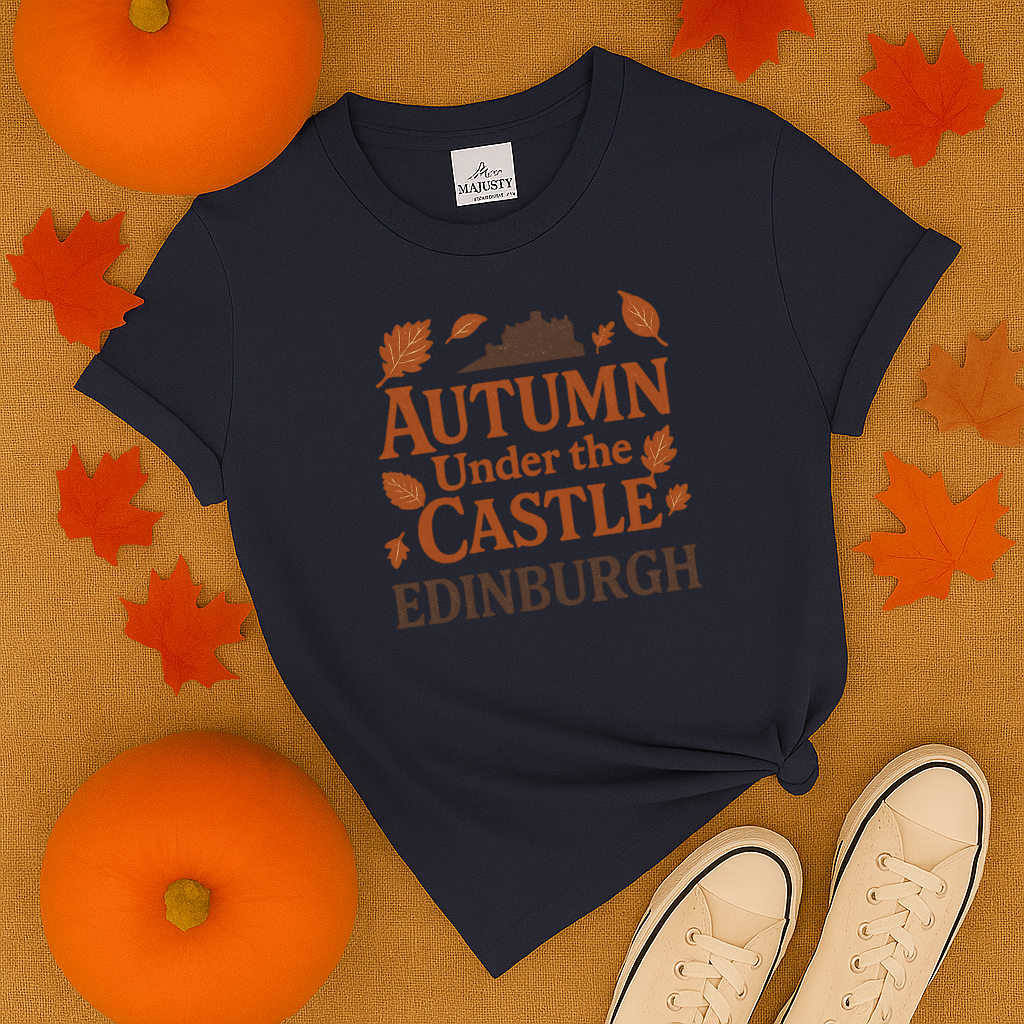 Autumn under the Castle Edinburgh T-Shirt