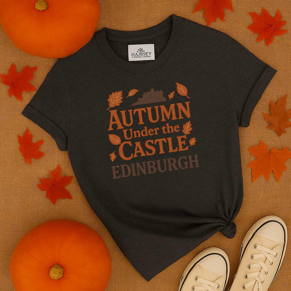 Autumn under the Castle Edinburgh T-Shirt