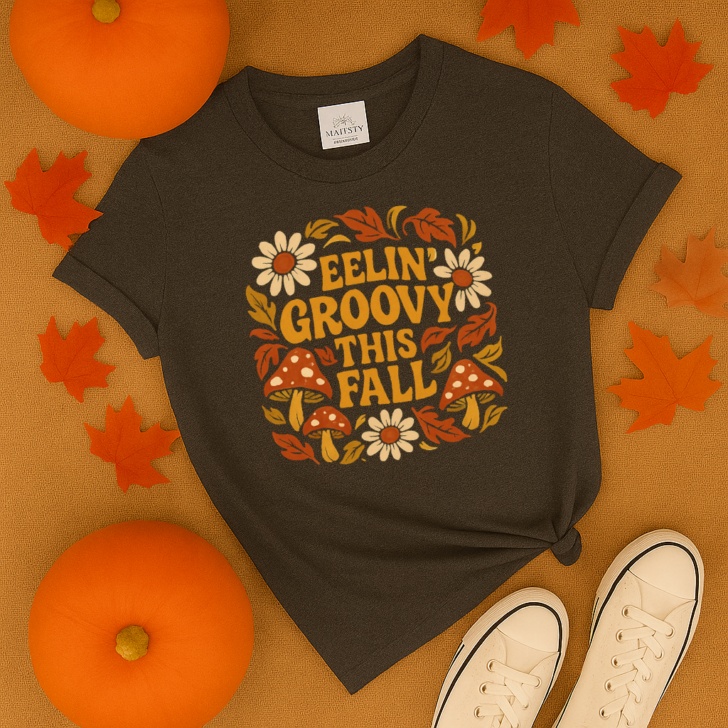 'Eeelin Groovy This Fall T-Shirt