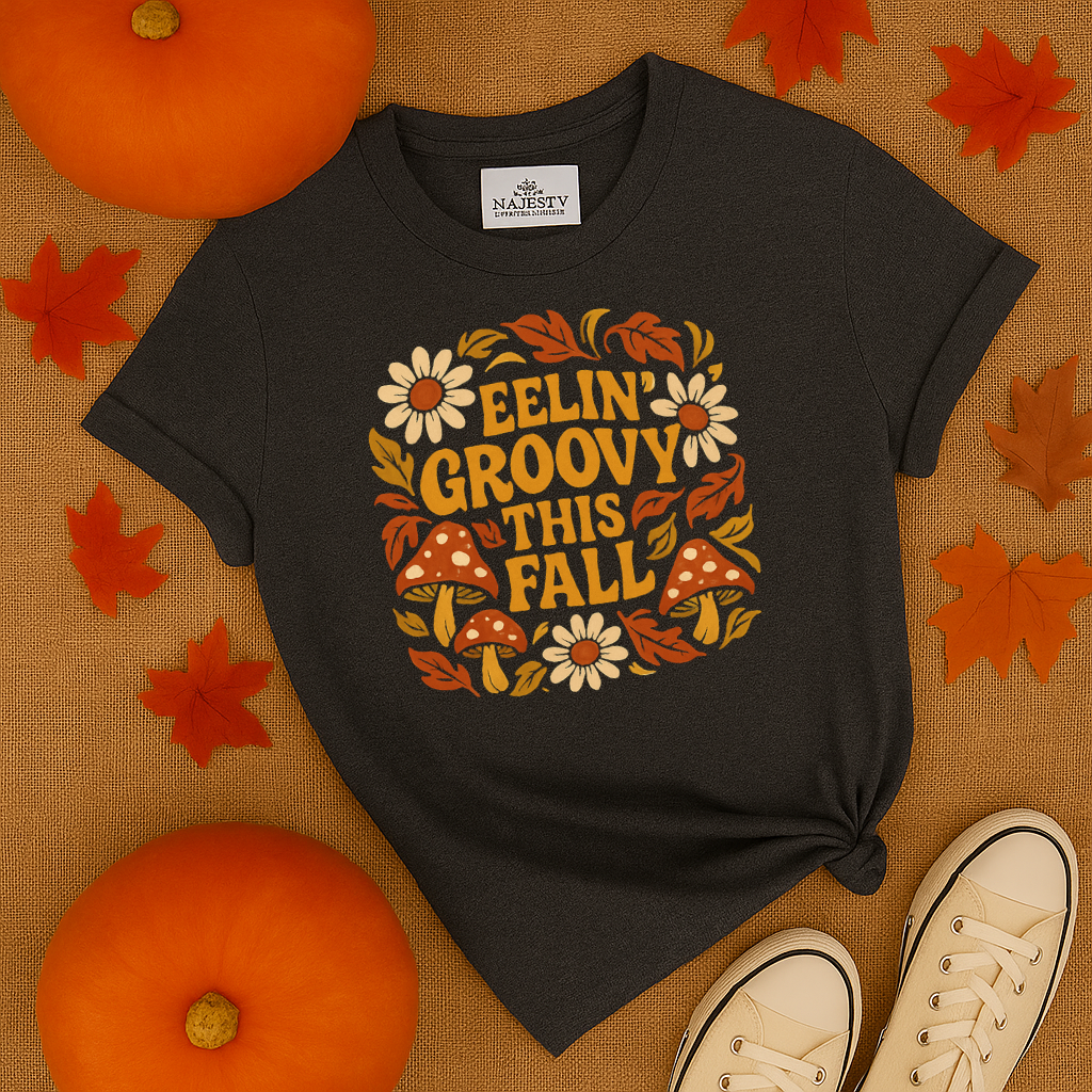'Eeelin Groovy This Fall T-Shirt