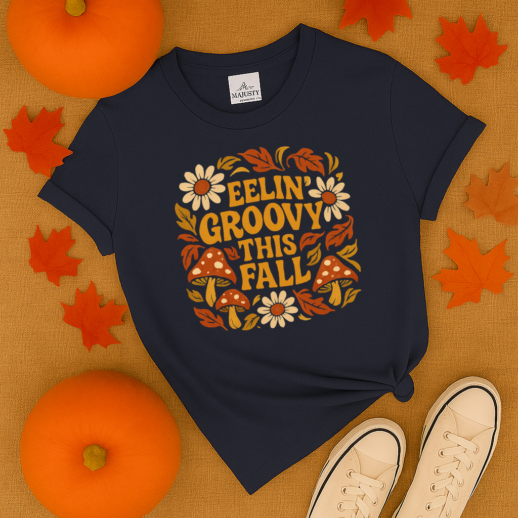 'Eeelin Groovy This Fall T-Shirt