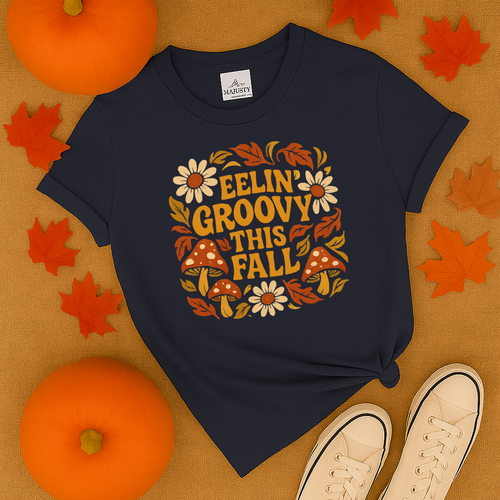 'Eeelin Groovy This Fall T-Shirt