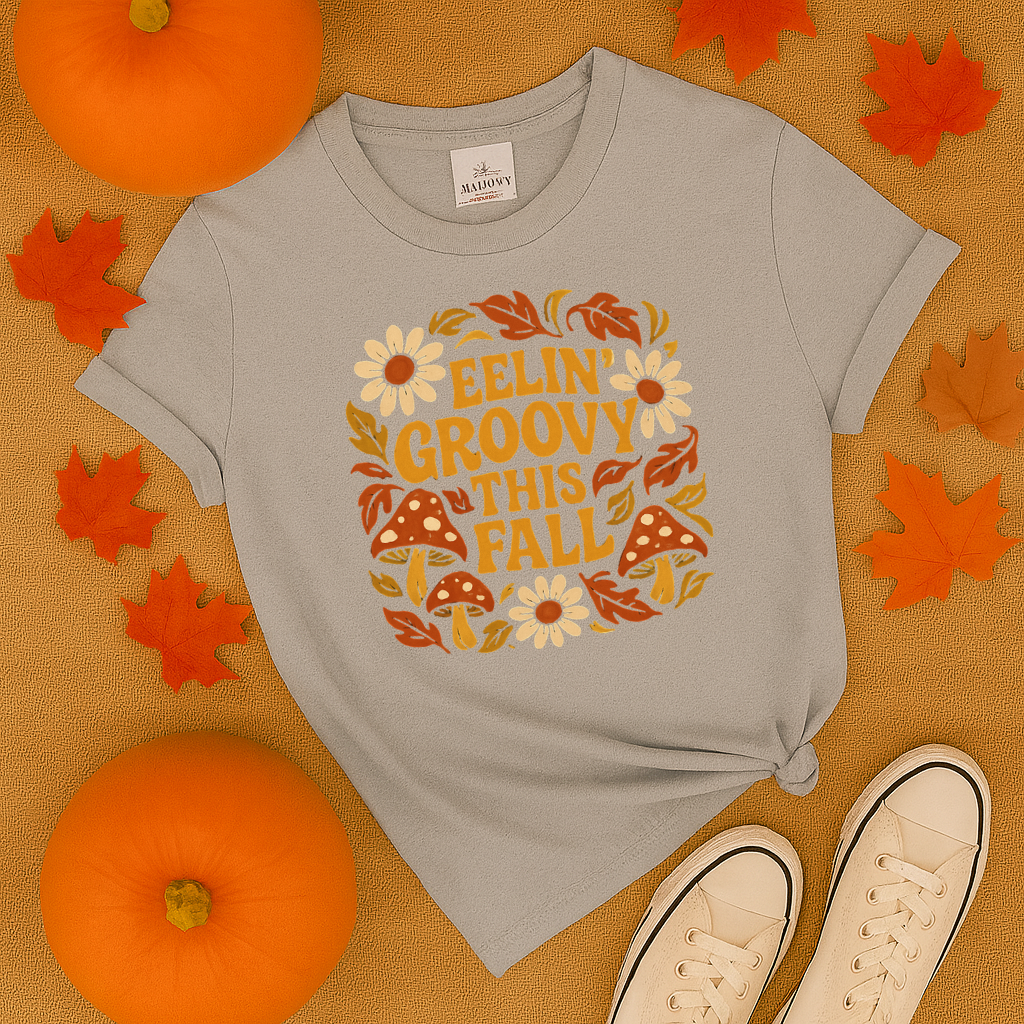 'Eeelin Groovy This Fall T-Shirt