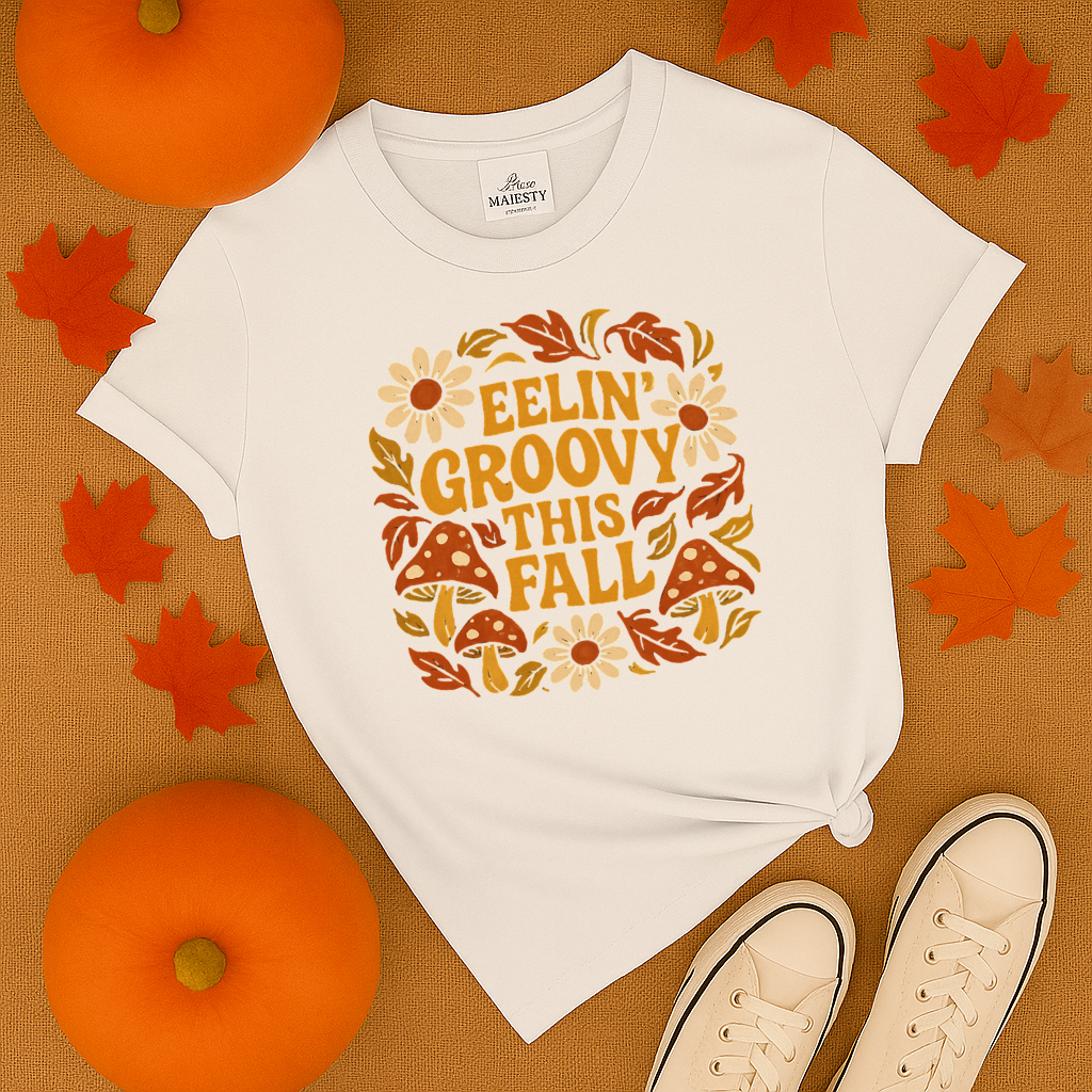 'Eeelin Groovy This Fall T-Shirt