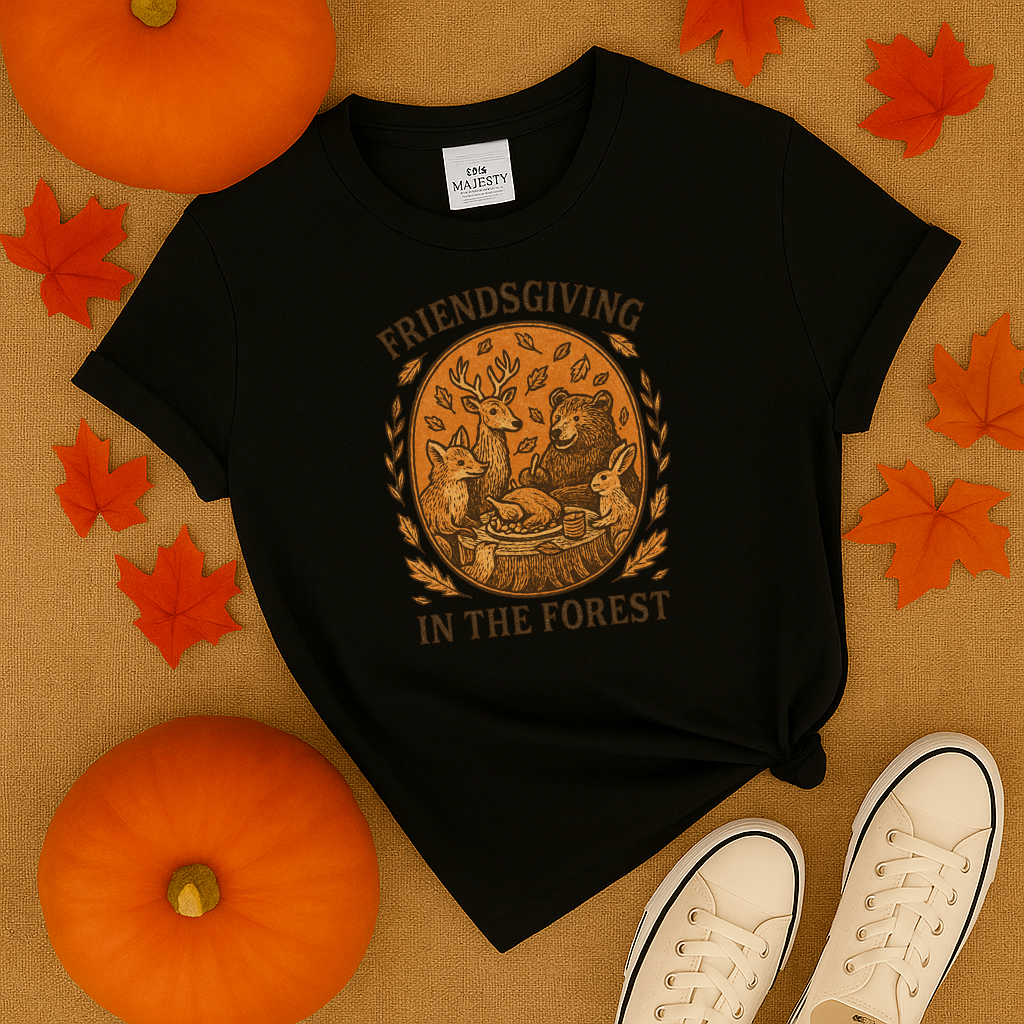 Friendsgiving in the Forest T-Shirt