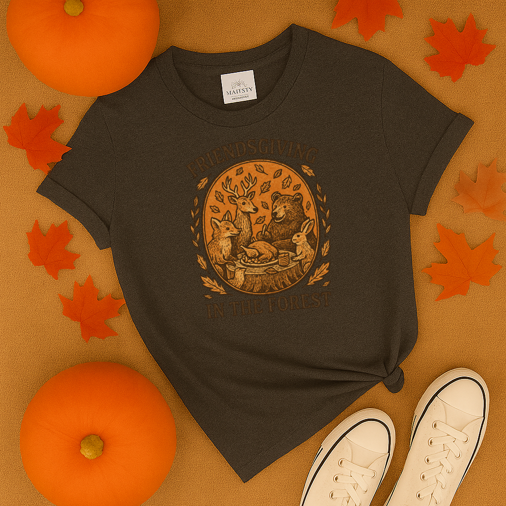 Friendsgiving in the Forest T-Shirt