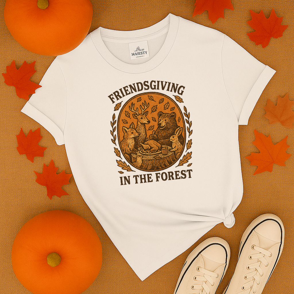 Friendsgiving in the Forest T-Shirt