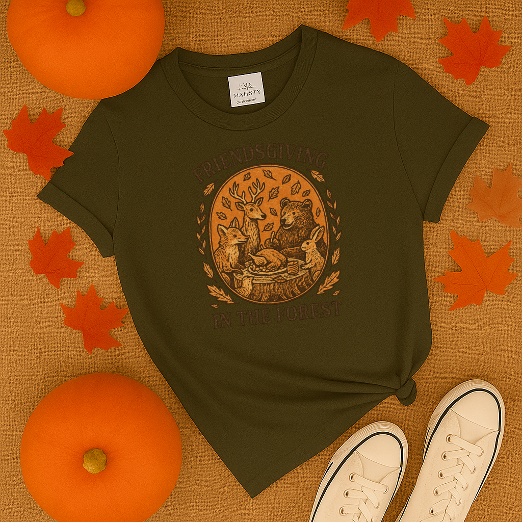 Friendsgiving in the Forest T-Shirt
