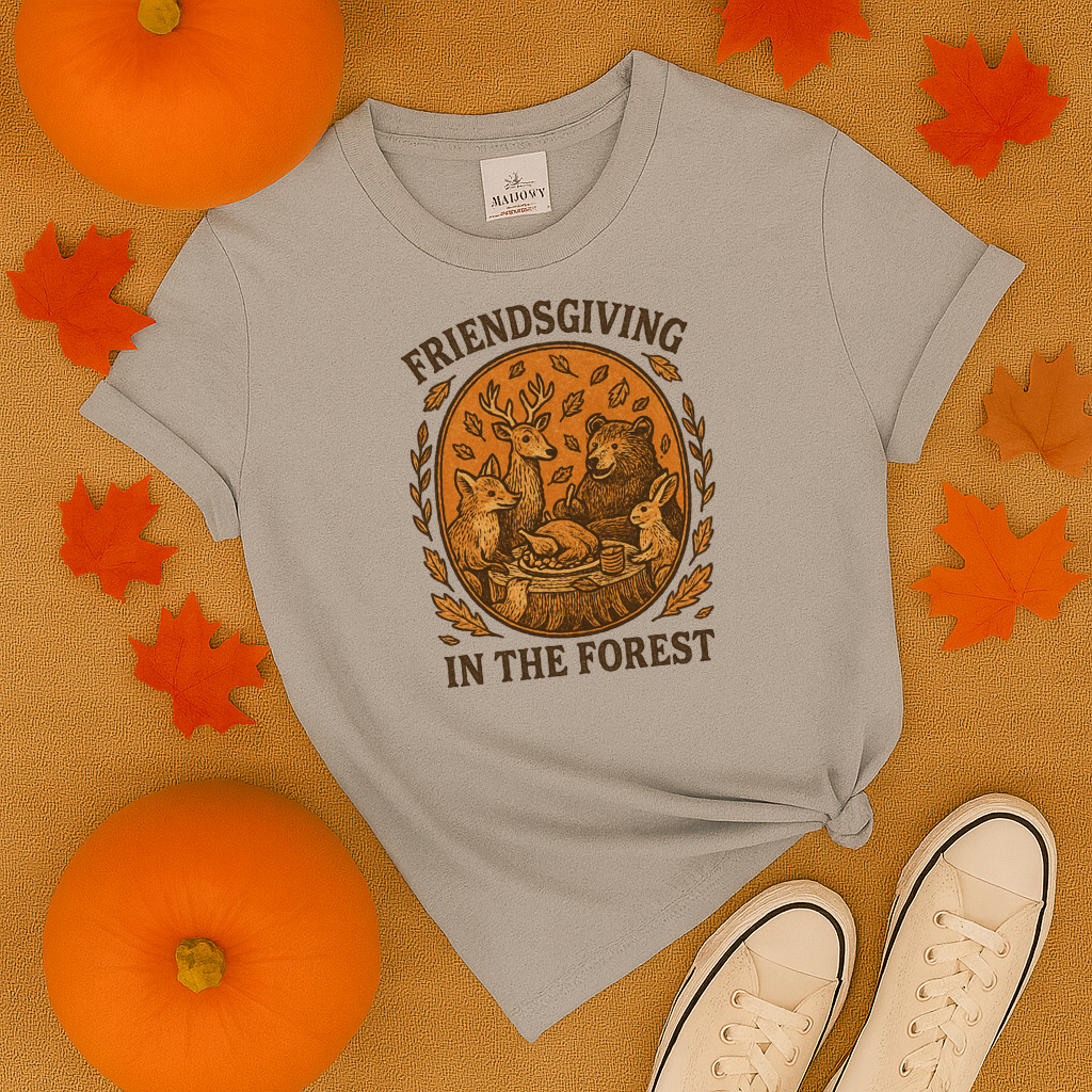 Friendsgiving in the Forest T-Shirt