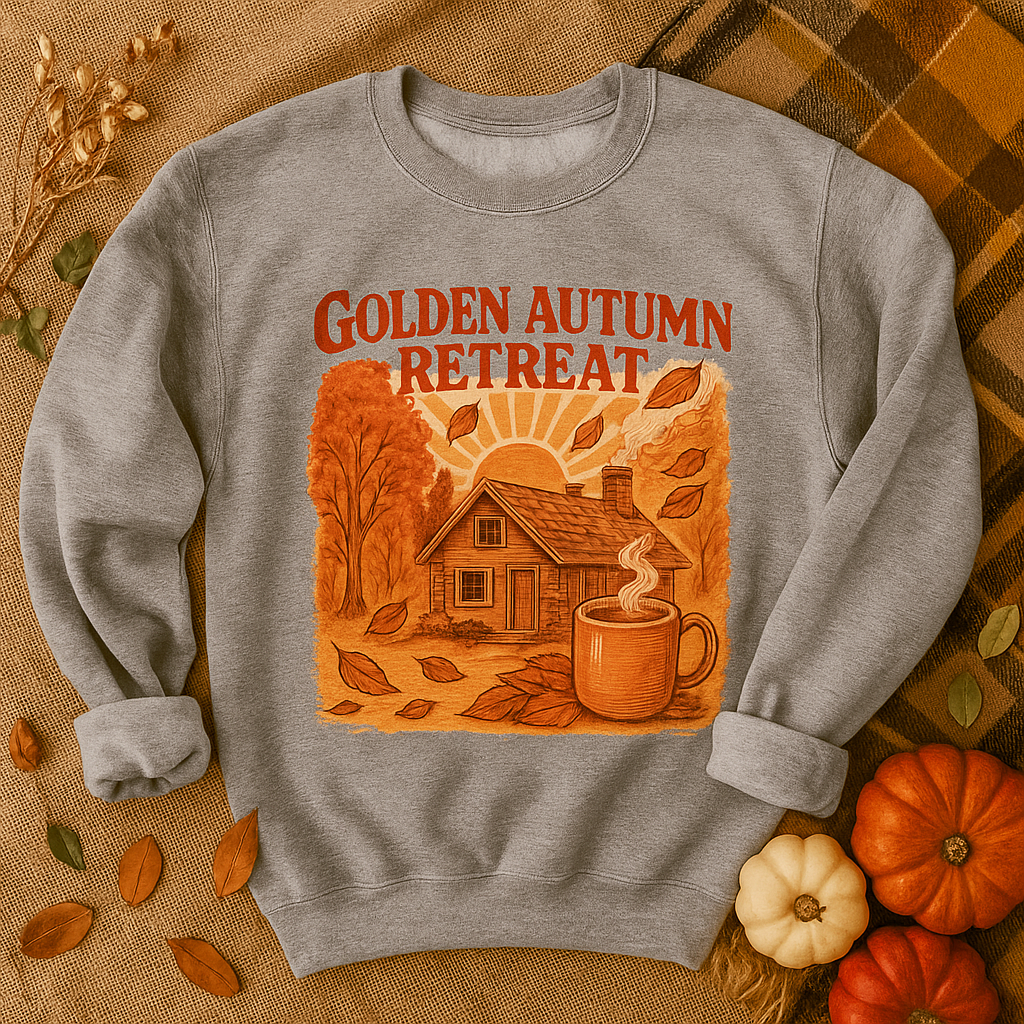 Golden Autumn Retreat Sweatshirt