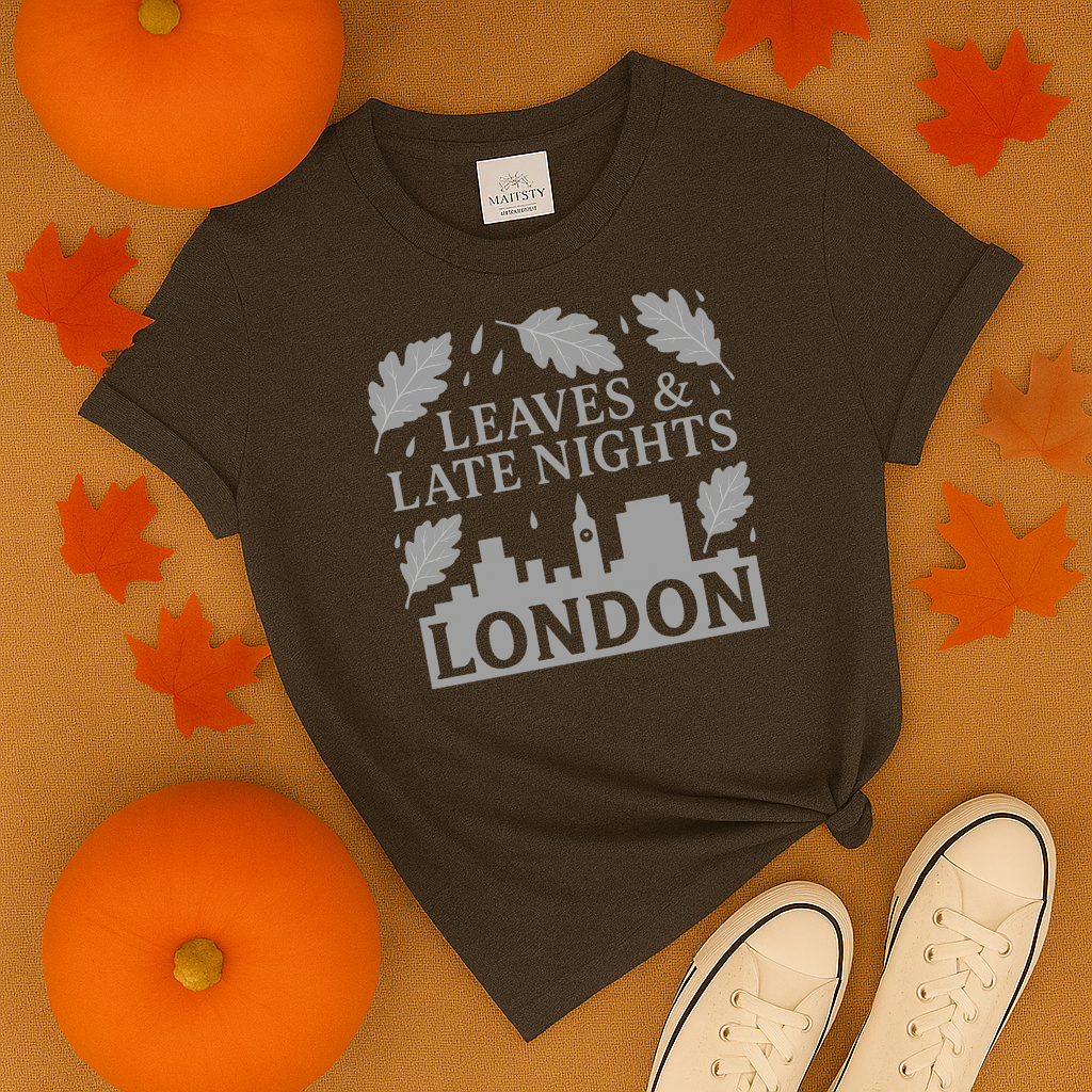 Leaves and Late Nights London T-Shirt