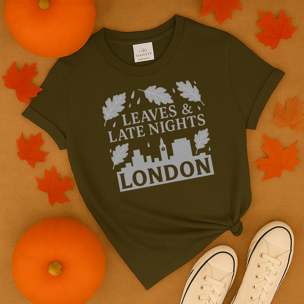 Leaves and Late Nights London T-Shirt