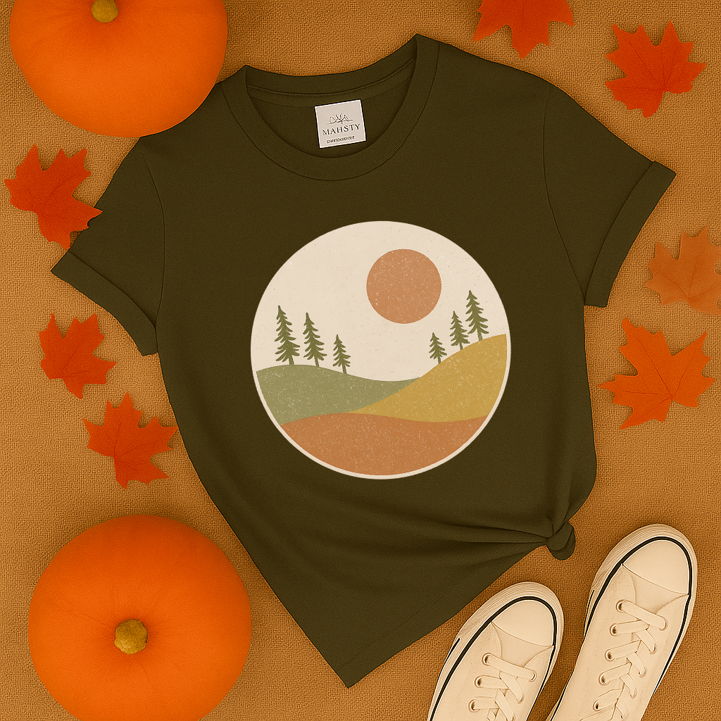 Nostalgic Autumn Sun T-Shirt