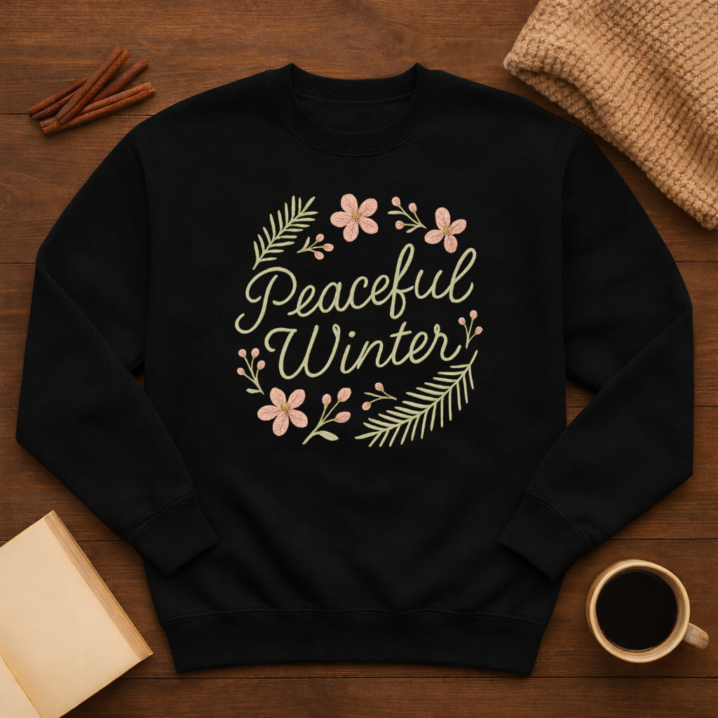 Peaceful Winter Sweatshirt