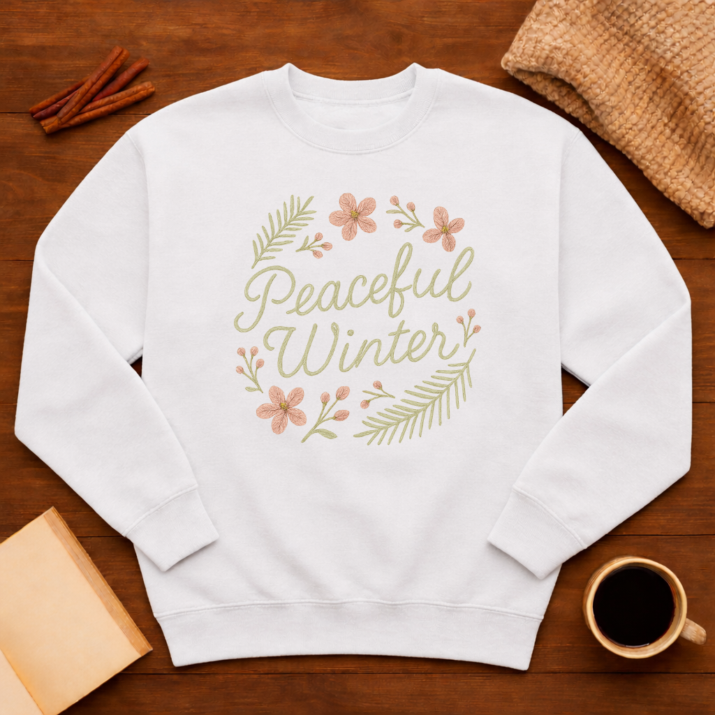 Peaceful Winter Sweatshirt