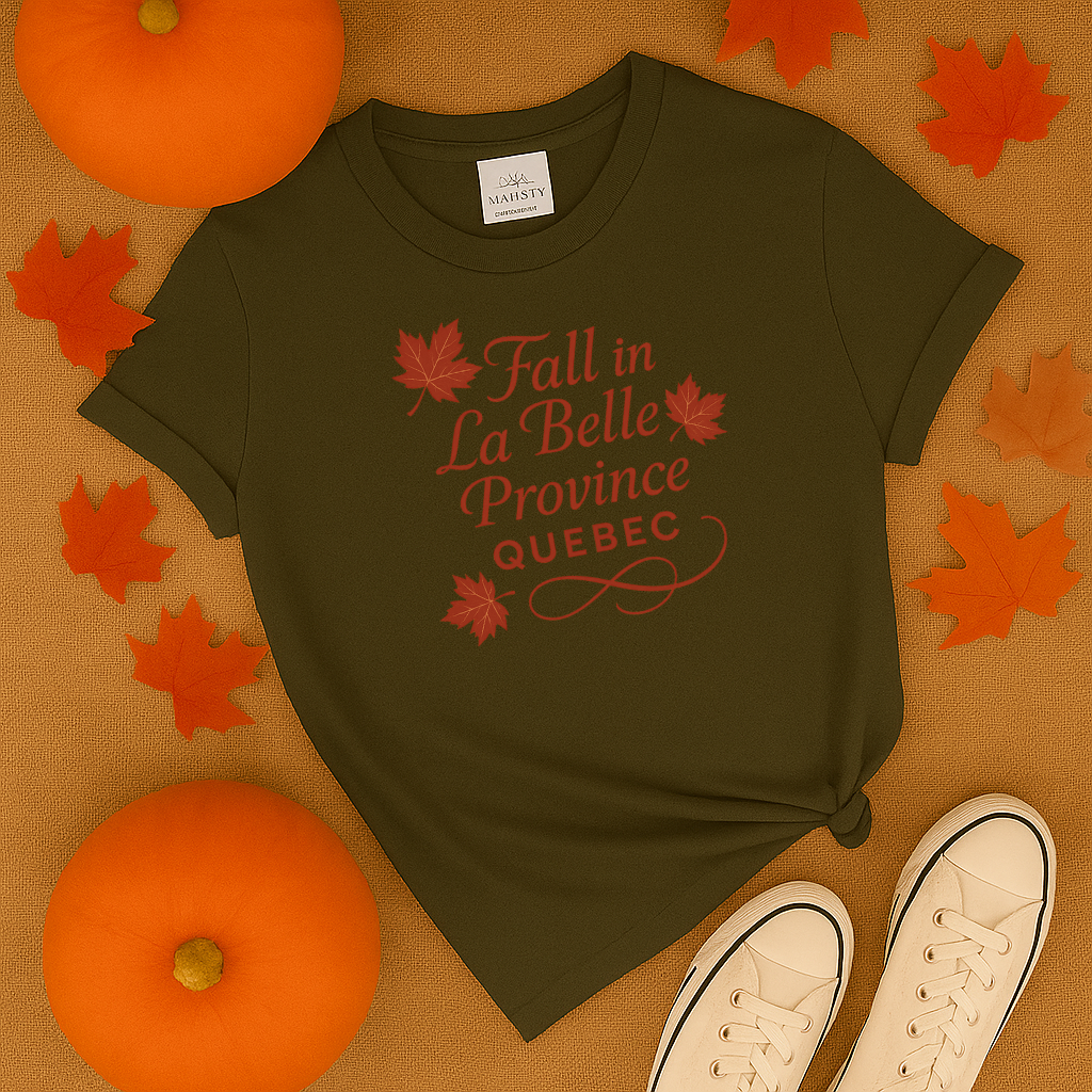 Fall in La Belle Qubec T-Shirt