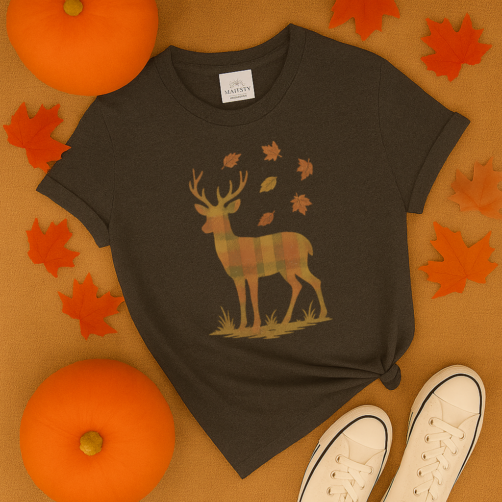 Rustic Autumn Deer T-Shirt