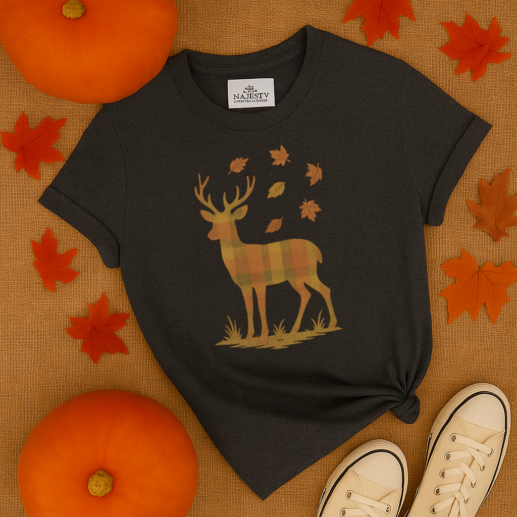 Rustic Autumn Deer T-Shirt