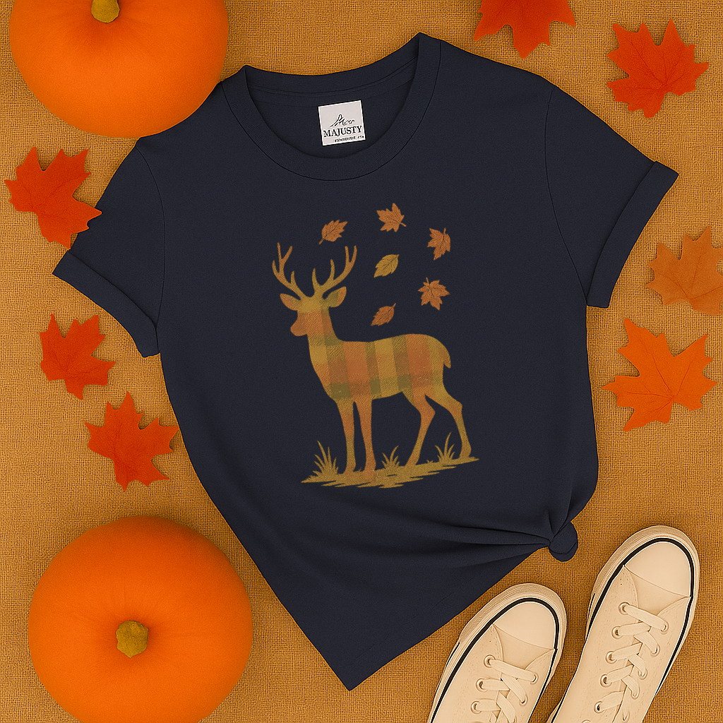 Rustic Autumn Deer T-Shirt
