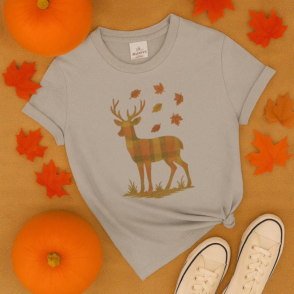 Rustic Autumn Deer T-Shirt