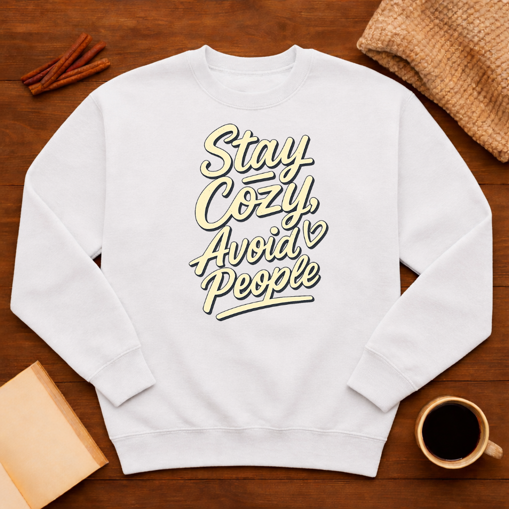 Stay Cozy Avoid People Sweatshirt